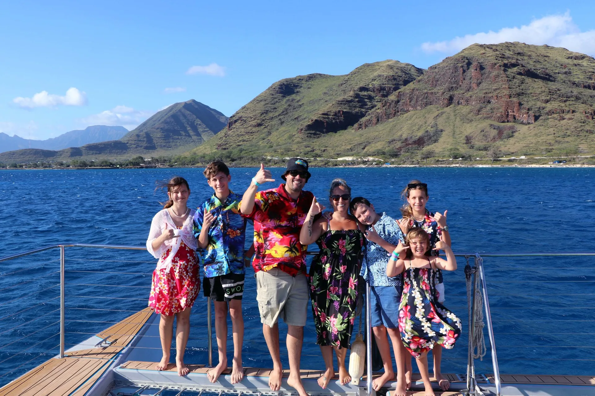 Group on the bow