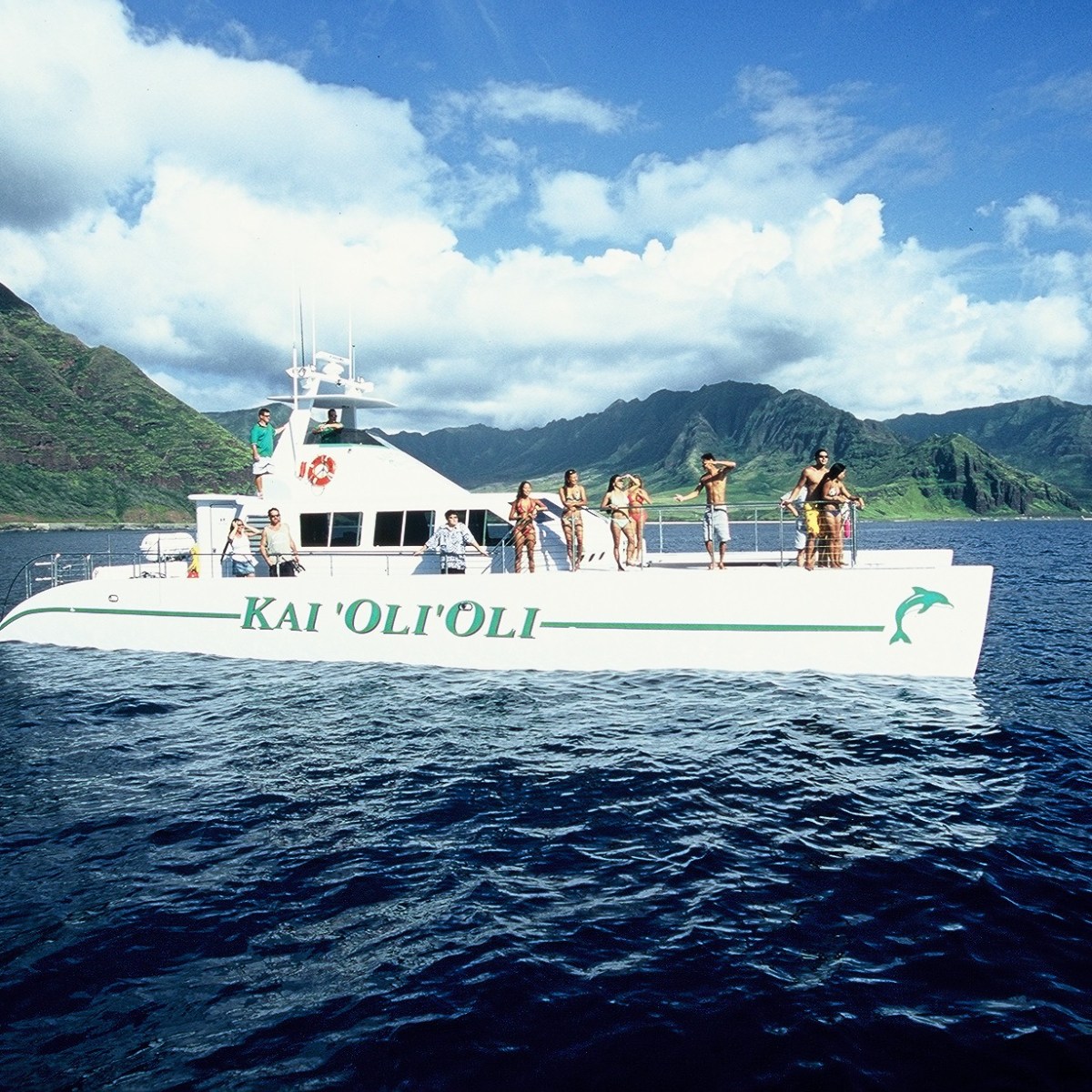 a small boat in a large body of water
